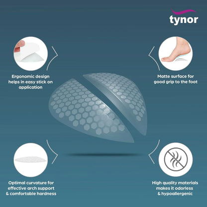 Tynor Arch Support Semi Pro (Pair) K 15