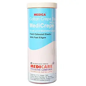 Medipcrepe Cotton Crepe Bandage (15cm X 4mtr)