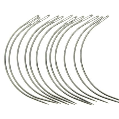 Suture Needles -  Round Body Half Circle - 6 Needle Pack
