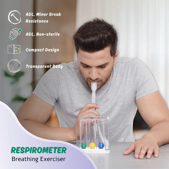 Buy Romsons Incentive Spirometer - Deep Breathing Exerciser
