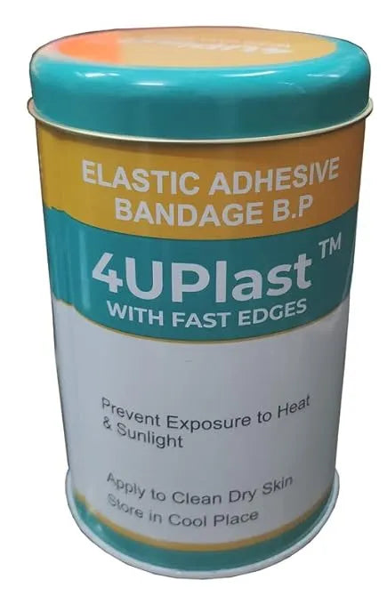 4UPlast Elastic Adhesive Bandage 10cm* 4/6mtr