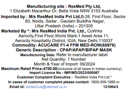 AcuCare™ F1-4
