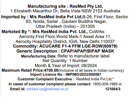 AcuCare™ F1-4