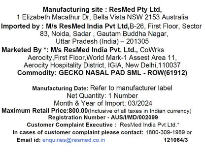 ResMed Gecko Nasal Pad (2 Units)