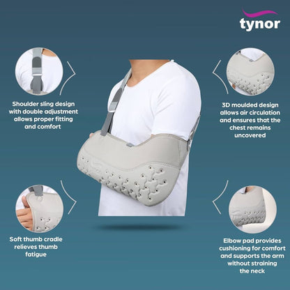 Tynor Pouch Arm Sling Urbane ( C-21 )