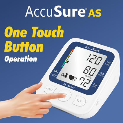 AccuSure AS Automatic Digital Blood Pressure Monitor