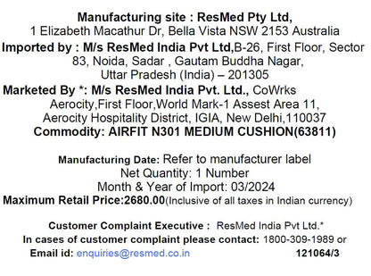 ResMed AirFit™ N30i Cushion