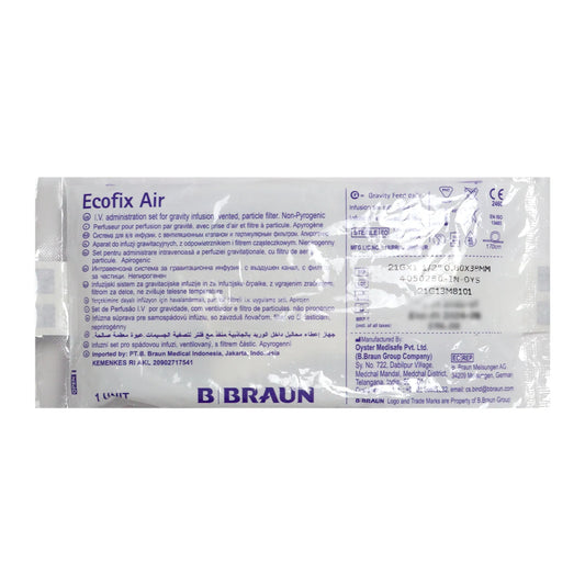 Buy B Braun Ecofix Air Vented IV Infusion Set | Shop Online