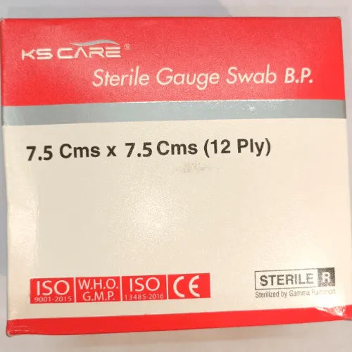 Buy Gauze Swabs (7.5cm*7.5cm) - 4*10 Packs for Surgical Use