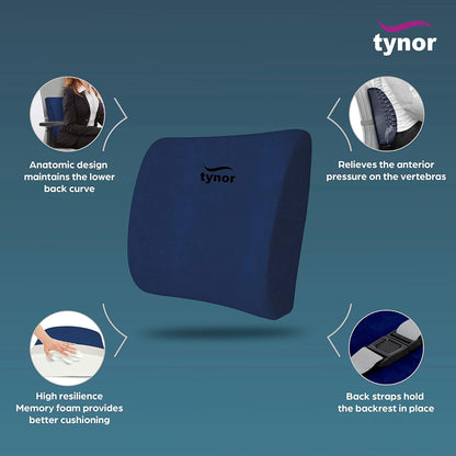 Tynor Lumbo Back Rest Urbane  ( I-92 )