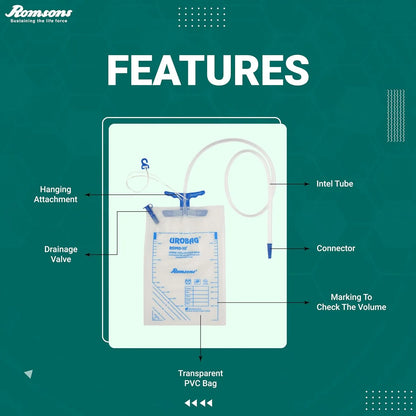 Buy Romsons Urine Bag Romo10 - Convenient & Reliable