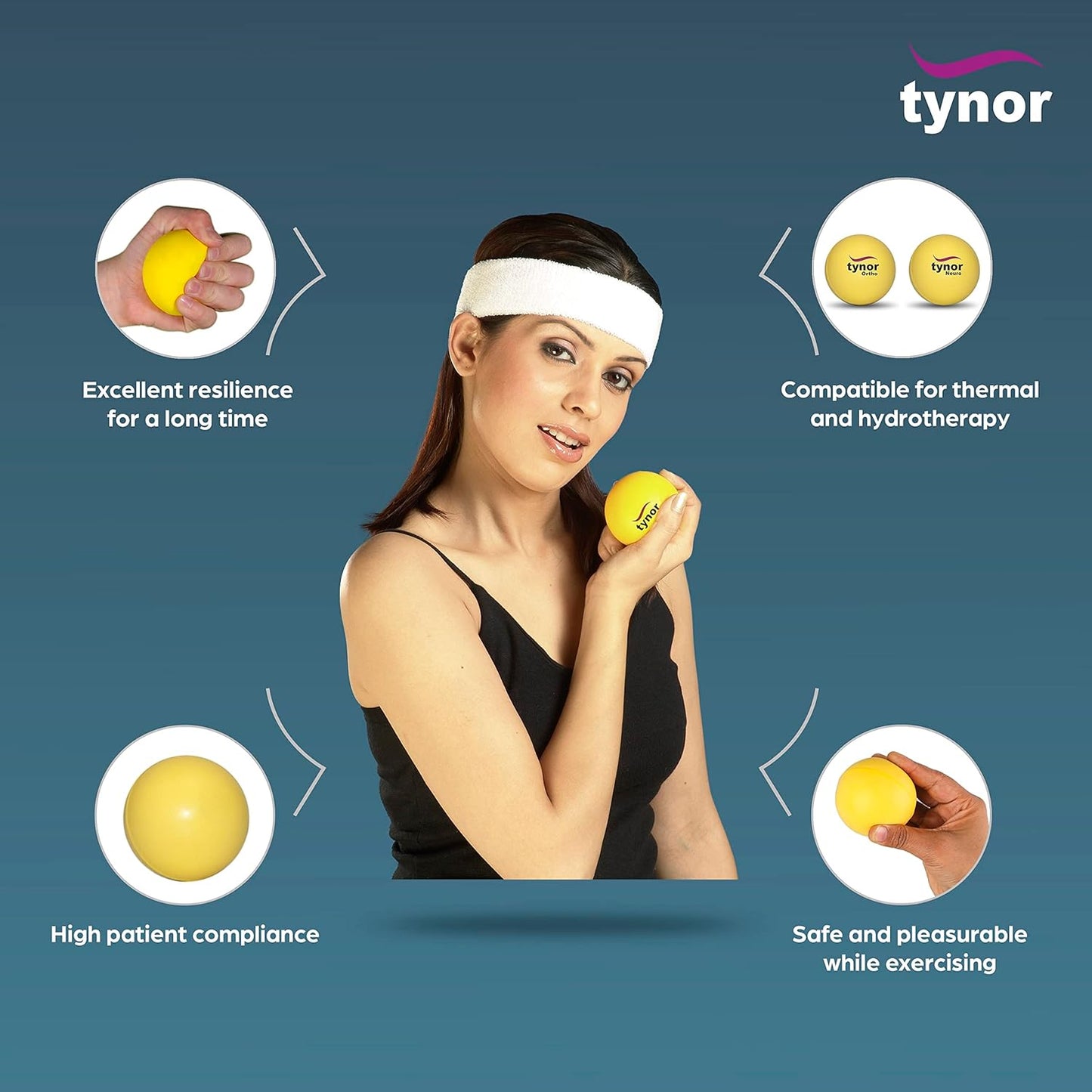 Tynor Exercising Ball PU ( H-05 )