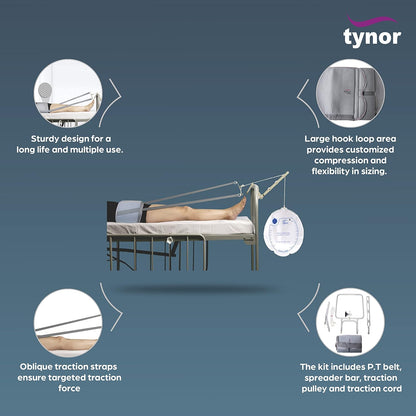 Tynor Pelvic Traction Kit with Weight Bag ( G-24 )