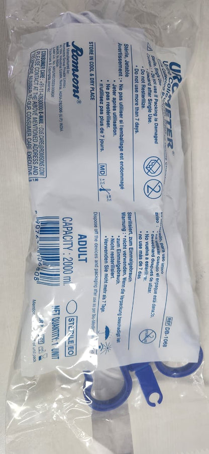 Buy Romsons Urometer Bag - Urine Collection for Adults