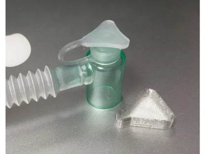 InterSurgical Superset fixed elbow paediatric/neonatal catheter mount, 15M - 7.6mm port - 15F