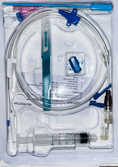 polymed Double Lumen Central Venous Catheter Kit