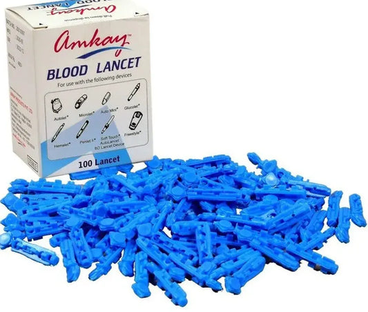 Buy Blood Lancet 100 Pieces for Medical Use | SurgiNatal