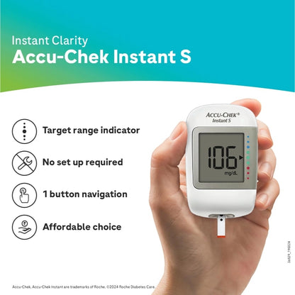 Buy Accu Chek Instant Glucometer Online | Accu Chek Products