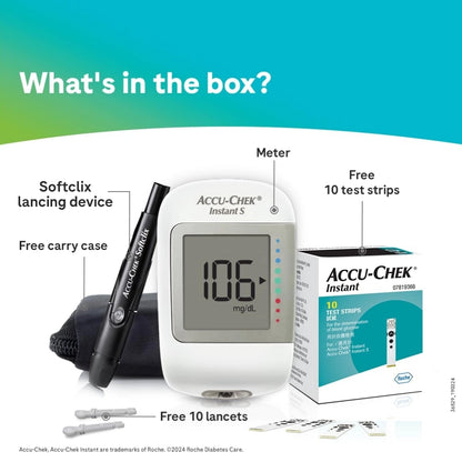 Buy Accu Chek Instant Glucometer Online | Accu Chek Products