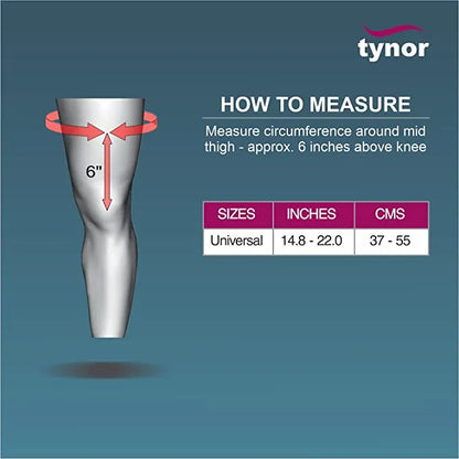 Tynor Adjustable Range of Motion ROM Knee Brace - Universal Size