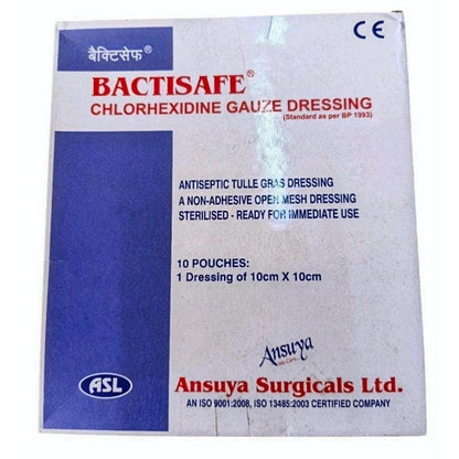 Buy Chlorhexidine Gauze Dressing -10*10 -10 Packs Online
