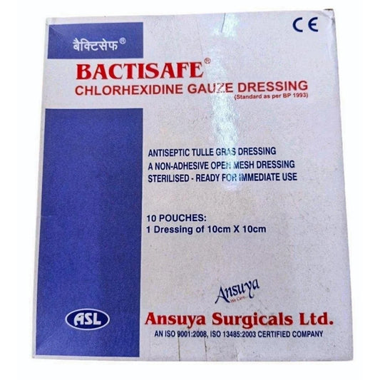 Buy Chlorhexidine Gauze Dressing -10*10 -10 Packs Online