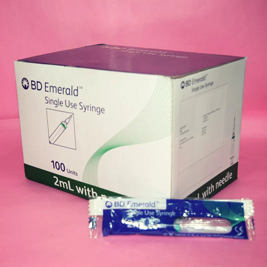 BD 2ml Syringe with 24G*1 inch Needle - 100 Units Pack | SurgiNatal