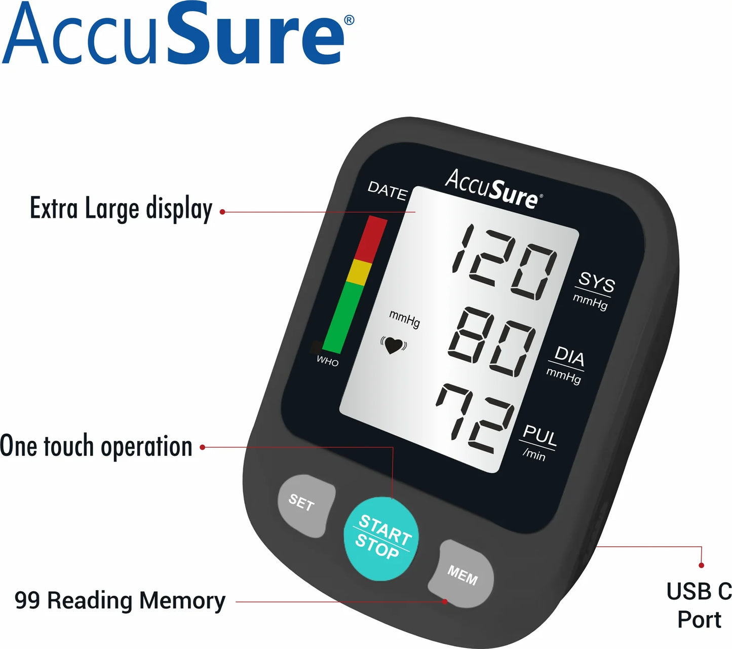 AccuSure Bp Monitor (Bp01)