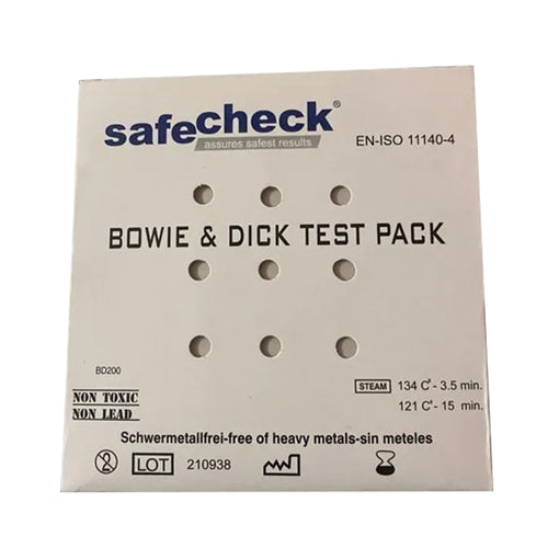 Safe Check Bowie & Dick Test Pack (BD200)