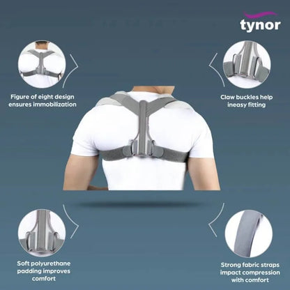 Tynor Clavicle Brace with Velcro (XXL)