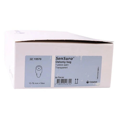 Coloplast 15570 SenSura Transparent Drainable Bag (10-76mm)