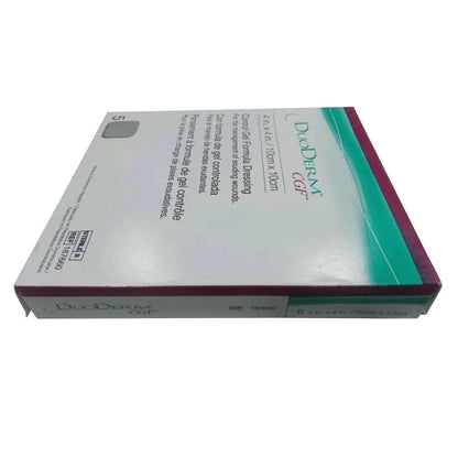 Conva Tec Duo Derm CGF (Control Gel Formula) Sterile Dressing 4Inch X 4Inch / 10cm X 10cm ( 187660 )
