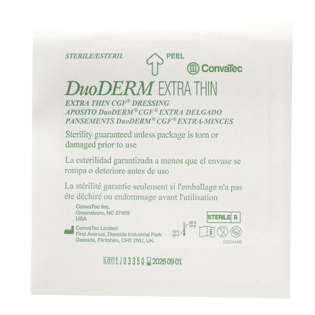 ConvaTec Duo Derm Extra Thin Dresssing 15cm X 15cm  187957