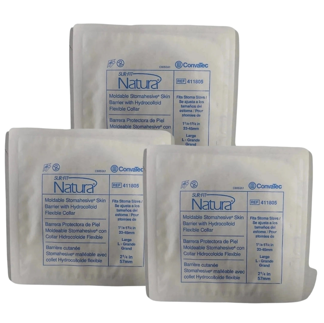 ConvaTec Sur-Fit Natura Moldable Stomahesive Plate 57mm 411805