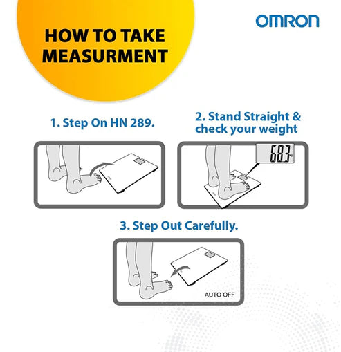 Omron Digital Personal Weighing Scale HN-289