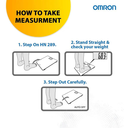 Omron Digital Personal Weighing Scale HN-289