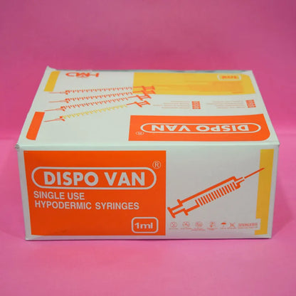Dispo Van Syringe 1ml - 26G - 100 Units Pack | SurgiNatal