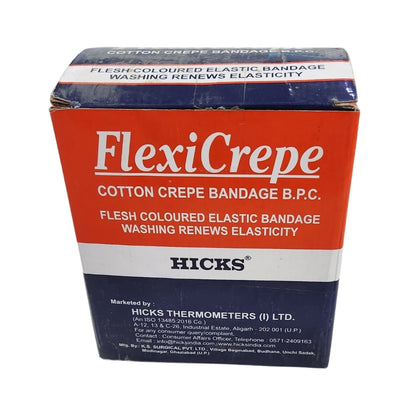 Flexicrepe Hicks Cotton Crepe Bandage 8 CM