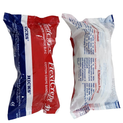 Flexicrepe Hicks Cotton Crepe Bandage 8 CM
