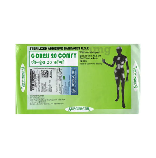 Buy G-Dress Comfy 20 - 10 pcs Online | Surgiwear