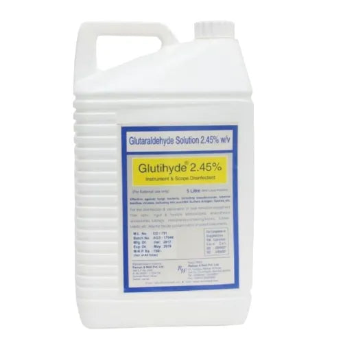 Buy Glutihyde Solution 2.45% 5ltr Online - Raman & Well
