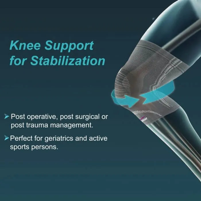 Tynor Comfortable Knee Cap with Patellar Ring (Large)