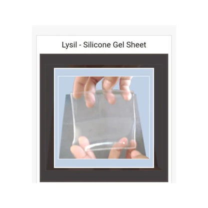 Lysil Silicone Gel Sheet (Fabric reinforced For Scar Treatment)