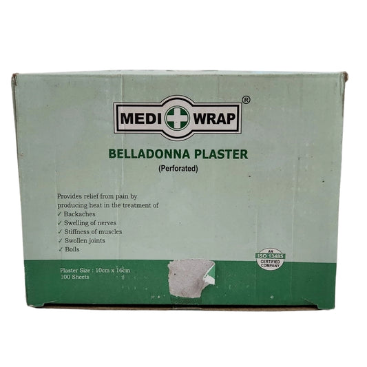 Buy Belladonna Plaster 10CM X 16CM-10 SHEETS Online