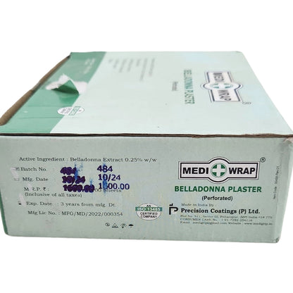 Buy Belladonna Plaster 10CM X 16CM-10 SHEETS Online