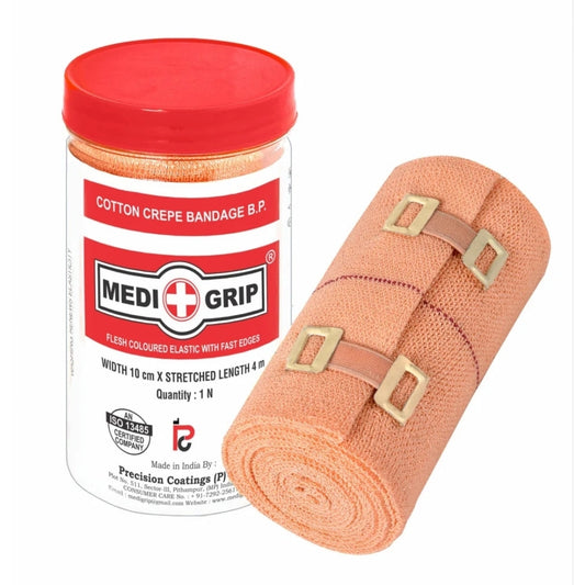 Medigrip Cotton Crepe Bandage 10CM x 4CM