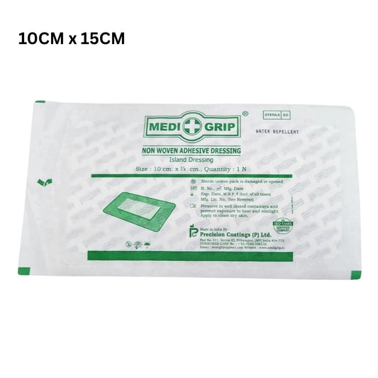Buy Non-woven Adhesive Island Dressing 10CM x 15CM Online