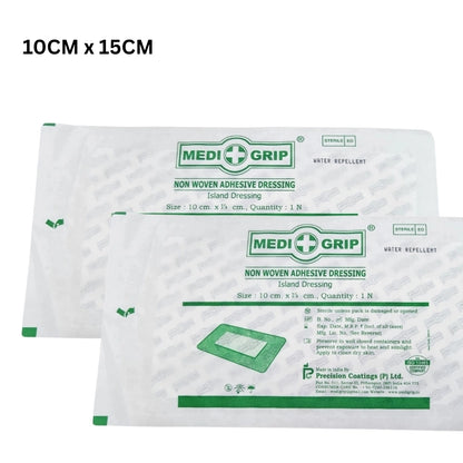 Buy Non-woven Adhesive Island Dressing 10CM x 15CM Online
