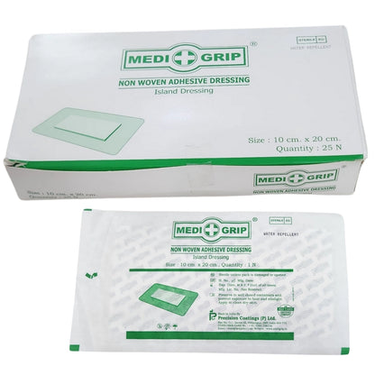Buy Non-woven Adhesive Island Dressing 10CM x 20CM Online