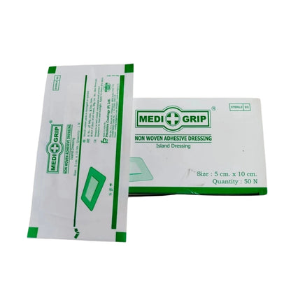 Buy Non-woven Adhesive Island Dressing 5CM x 10CM Online